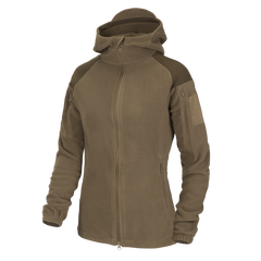Bluză Fleece Helikon-Tex Cumulus® Femei, Model Anatonic Coyote