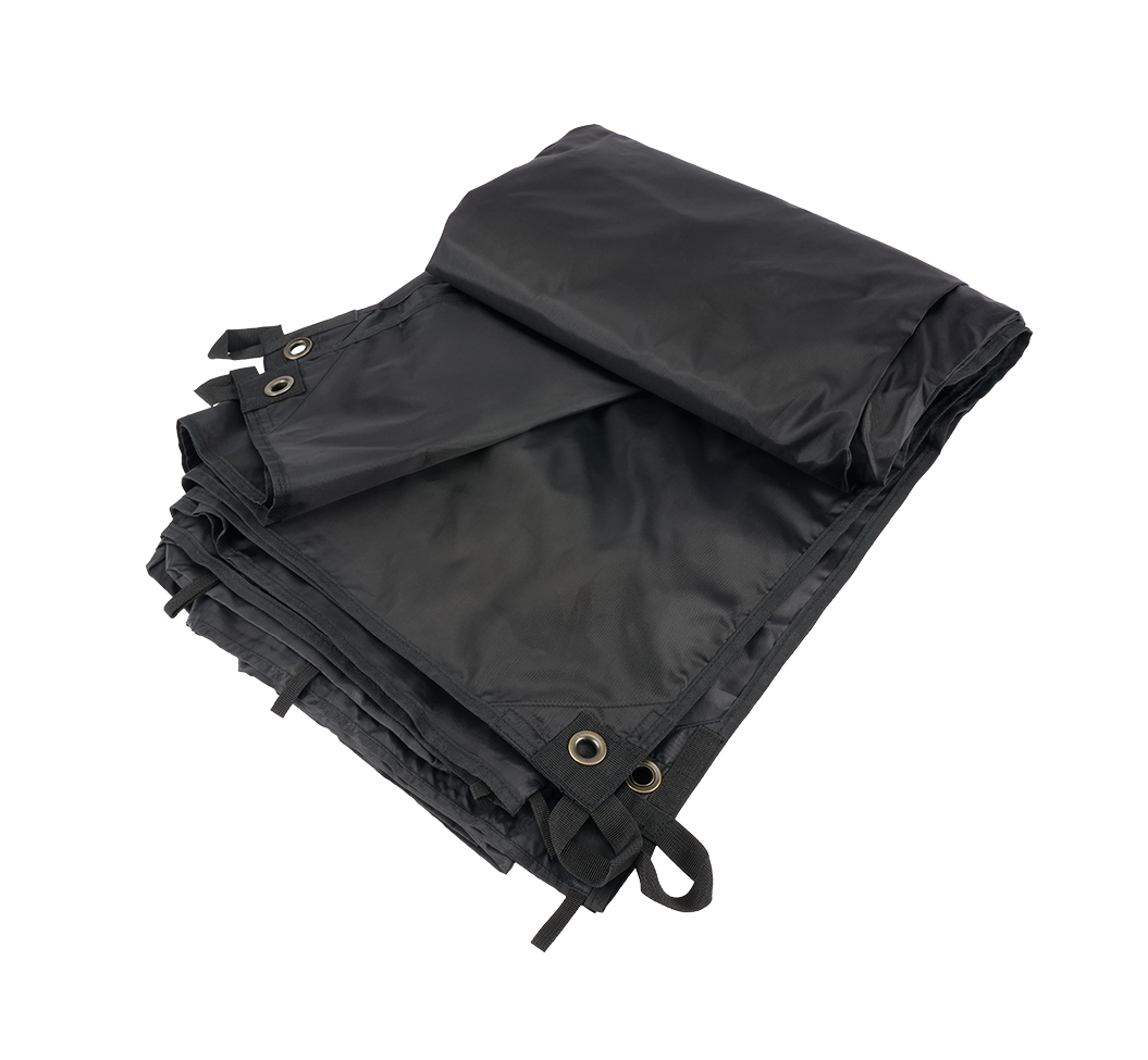 Prelata Premium 4mx3m Negru Brandit - Protectie Multifunctionala