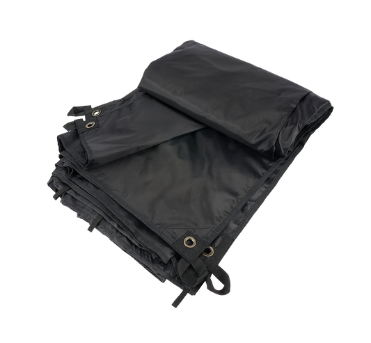 Prelata Premium 4mx3m Negru Brandit - Protectie Multifunctionala