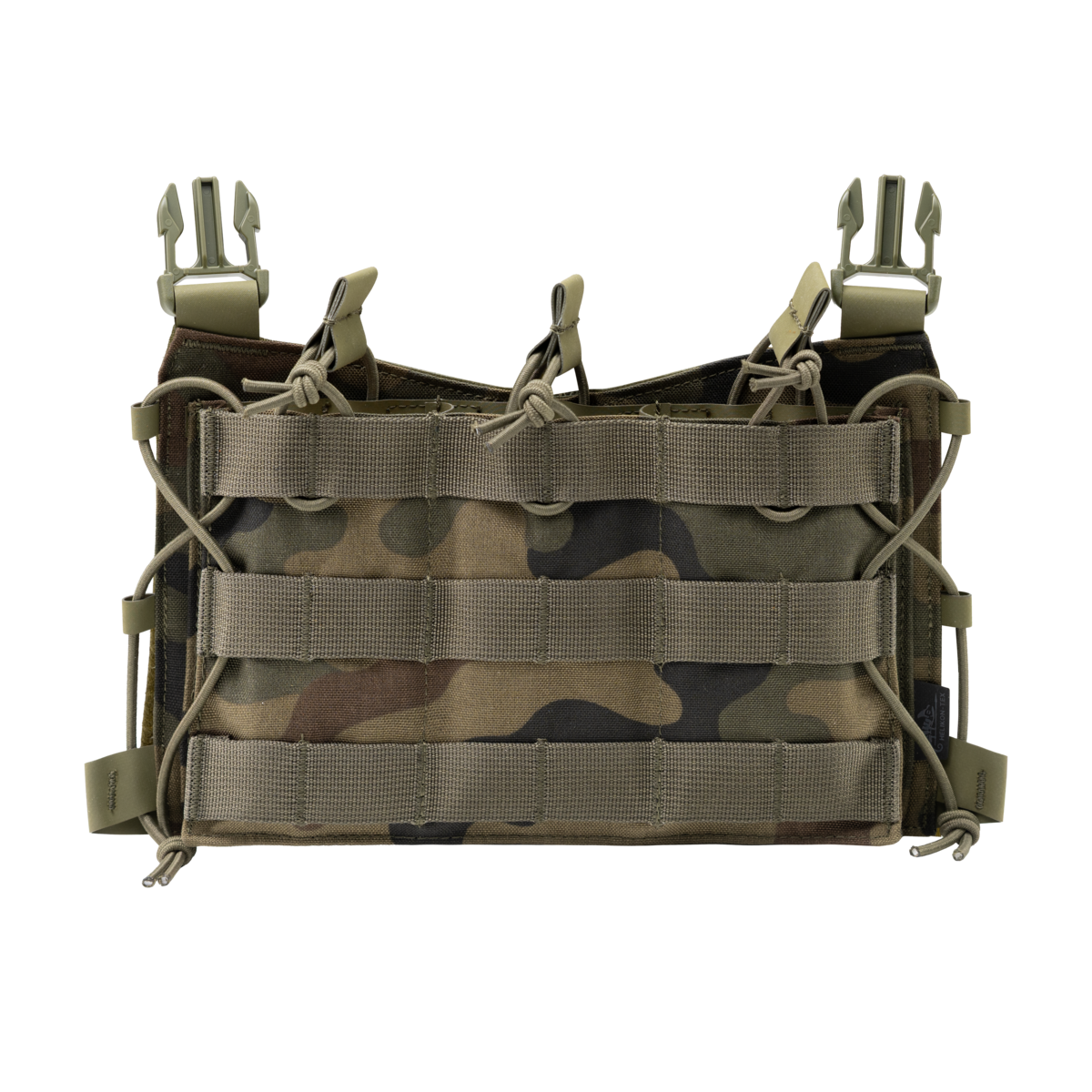 Panou Frontal Guardian Flap Helikon-Tex Woodland NIR – 3 Încărcătoare, MOLLE - poza 1