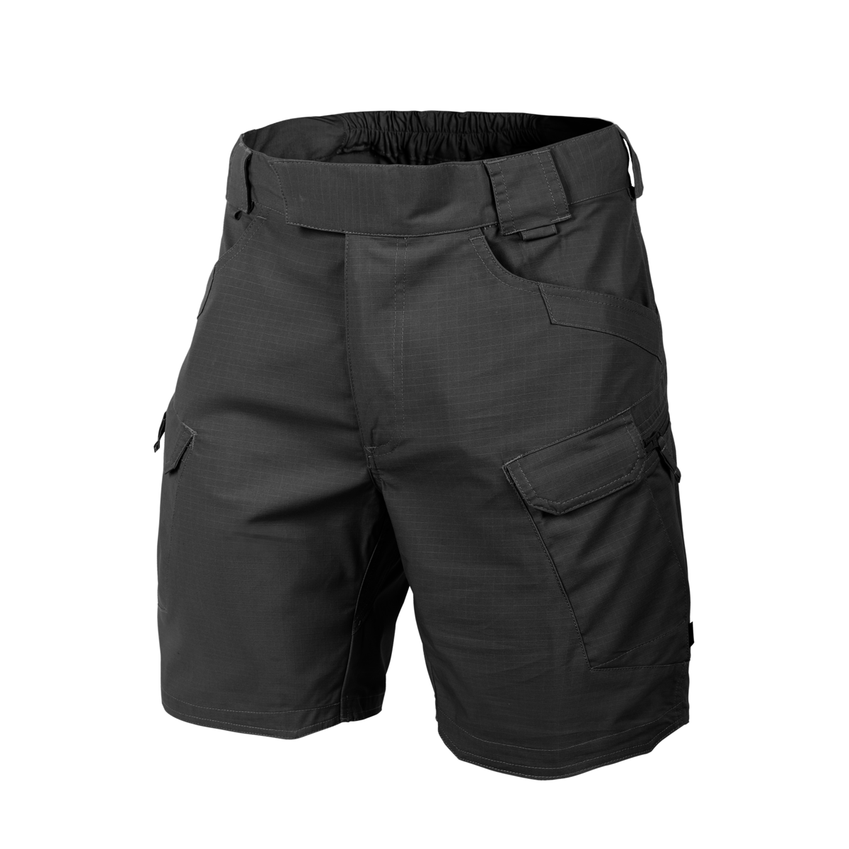 Pantaloni Scurți Helikon-Tex UTS PolyCotton Stretch Ripstop Negri
