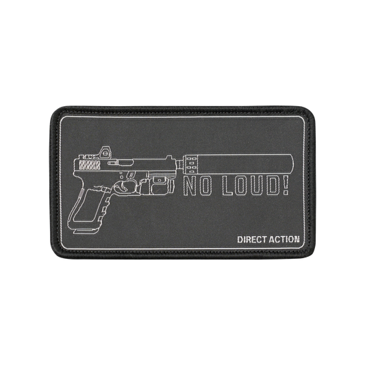 Patch Moral Helikon-Tex "No Loud!" Brodat cu Velcro