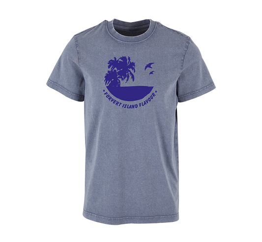 Tricou Forvert Sunnyvale Vintage Blue Brandit - Stil Autentic Casual