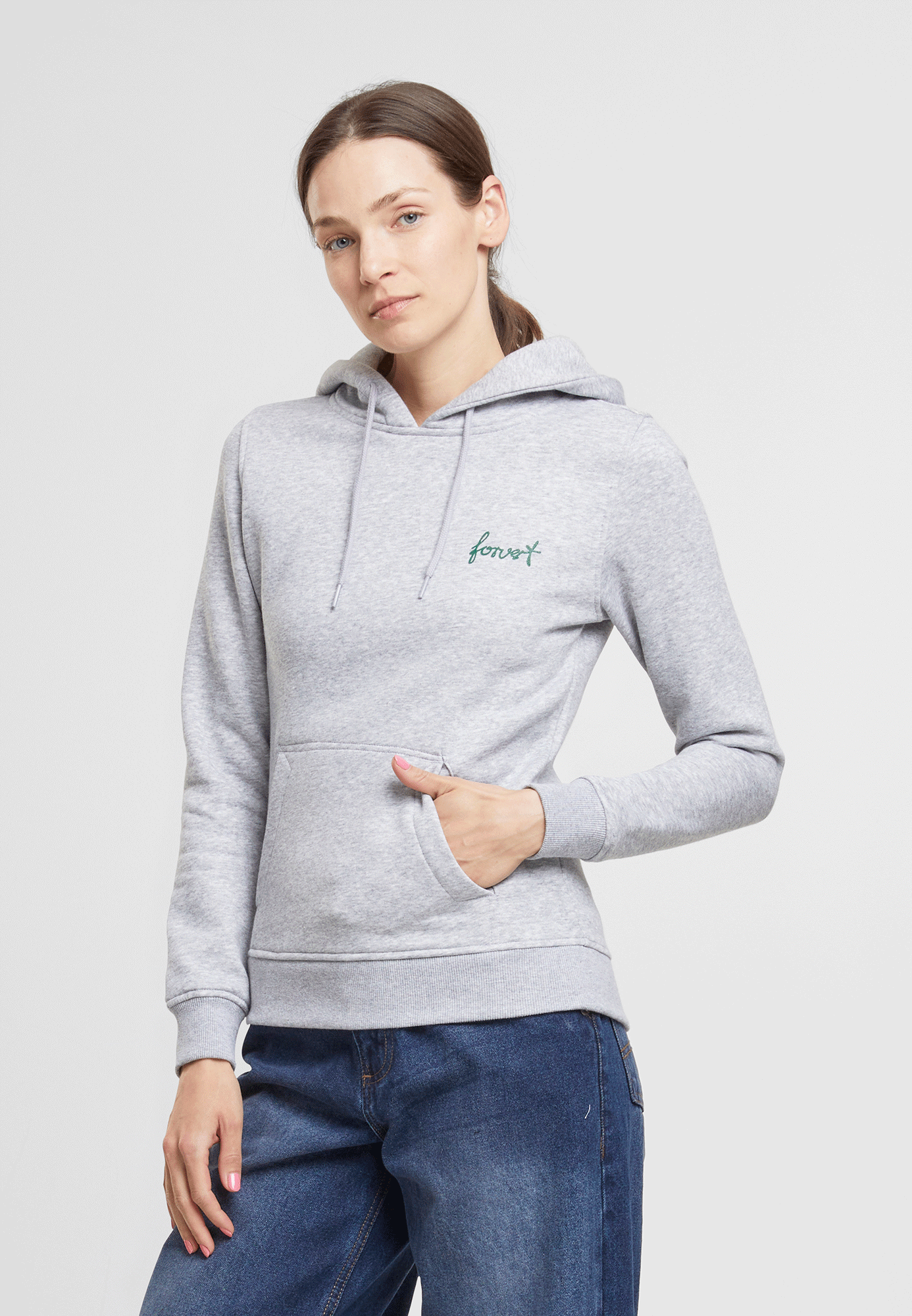 Hanorac Heavy Forvert Napa Heather Grey Dama Brandit - Caldura Urbana