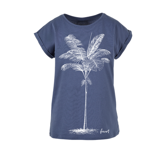 Tricou Dama Forvert Fontana Vintage Blue Dama Brandit - Confort Casual Autentic