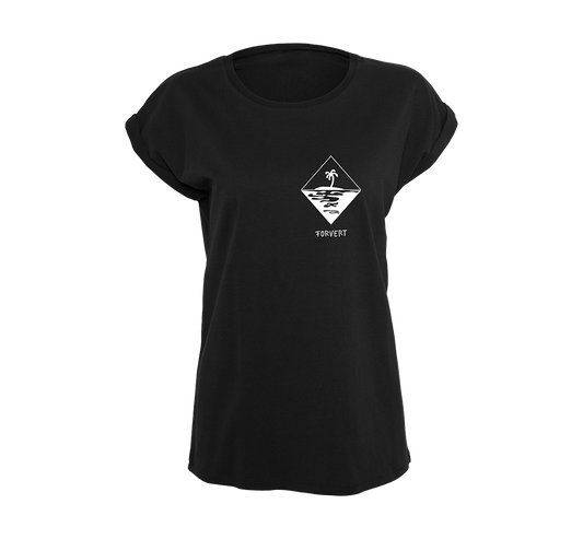 Tricou Dama Forvert Pasadena Negru Dama Brandit - Confort Activ Zilnic