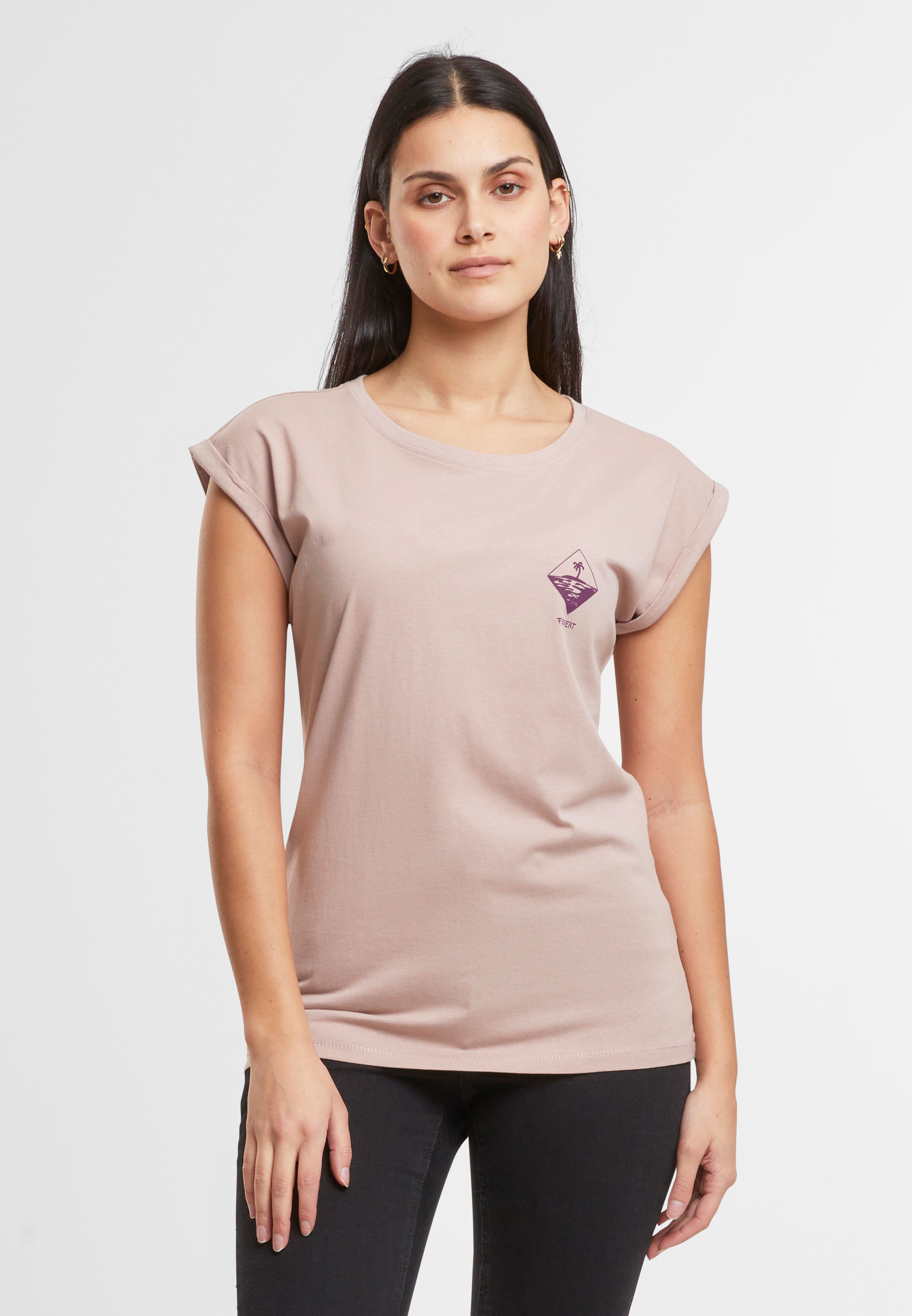 Tricou Dama Forvert Pasadena Duskrose Dama Brandit - Confort Superior Zilnic