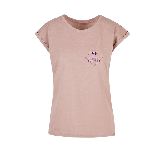 Tricou Dama Forvert Mojave Duskrose Dama Brandit - Eleganță Casual