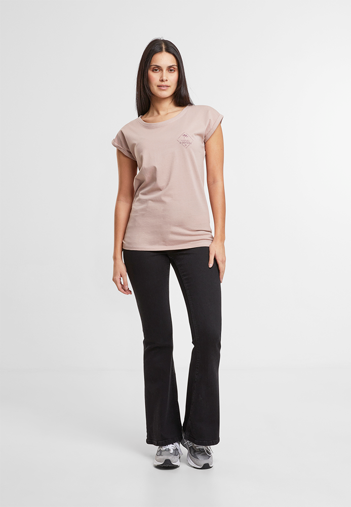 Tricou Dama Forvert Mojave Duskrose Dama Brandit - Eleganță Casual