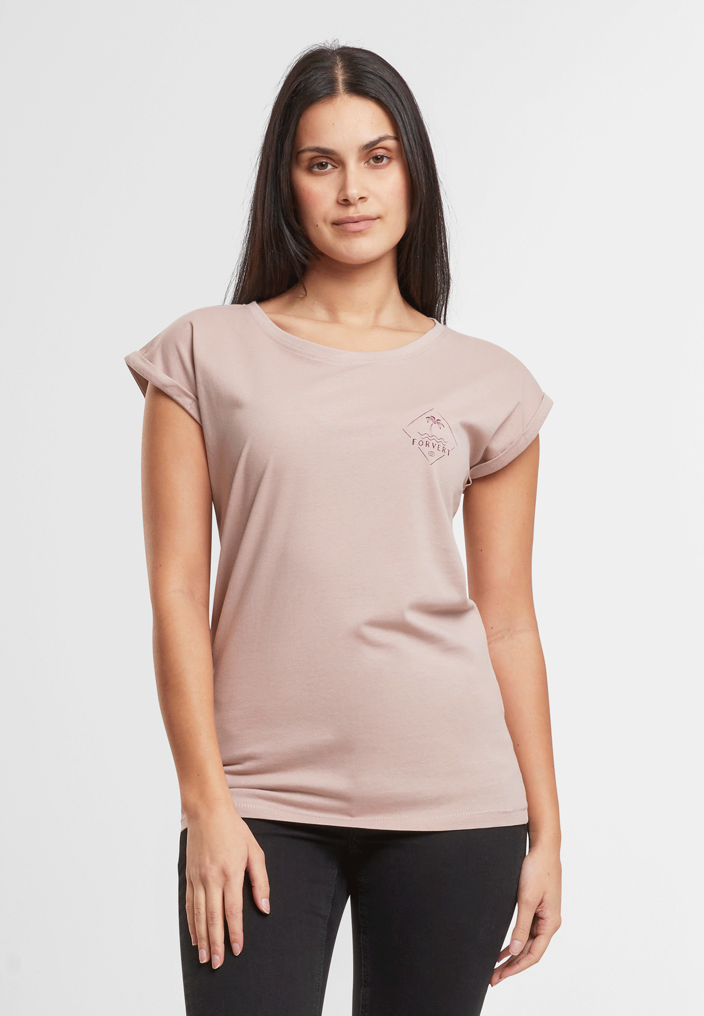 Tricou Dama Forvert Mojave Duskrose Dama Brandit - Eleganță Casual
