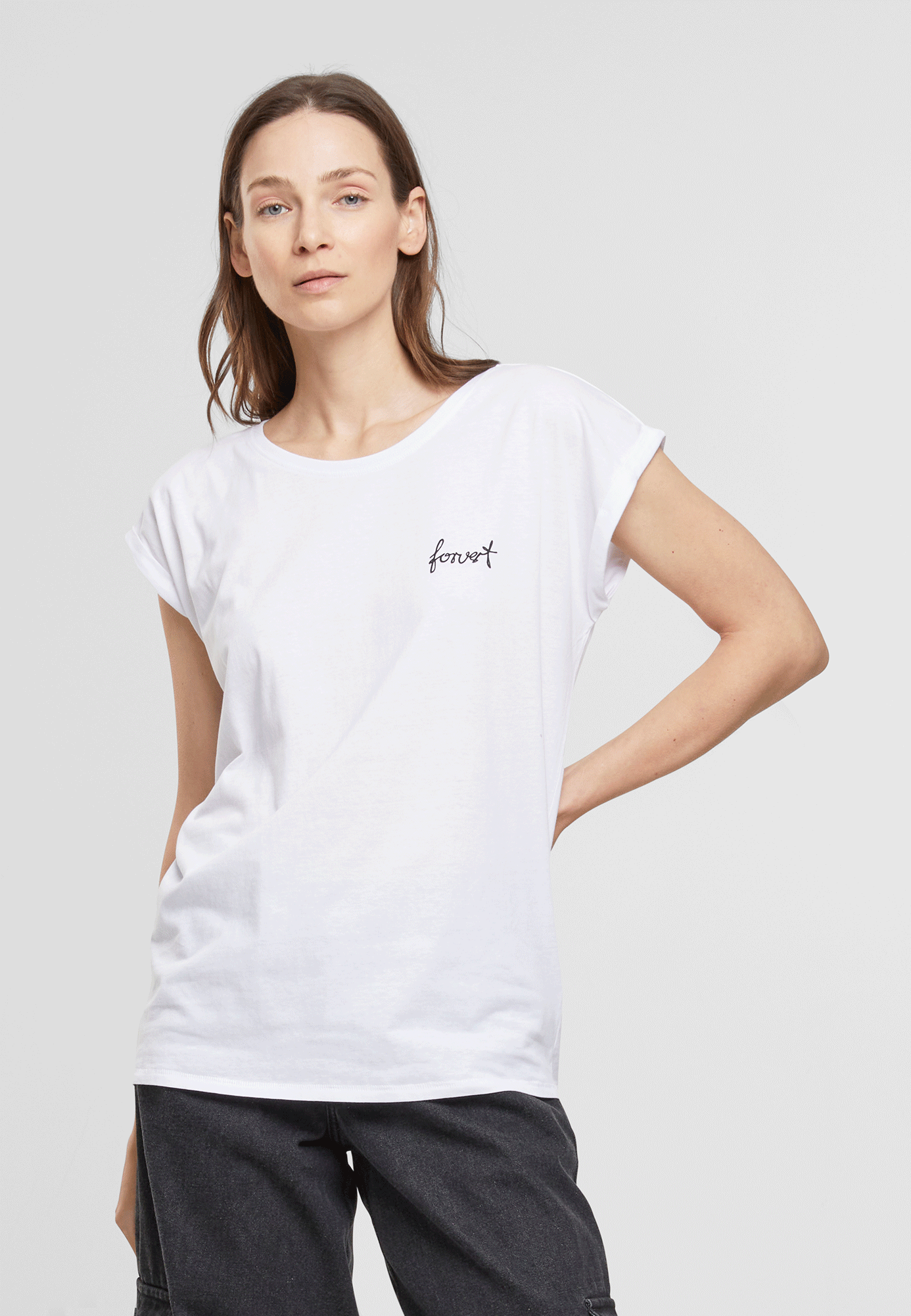 Tricou Dama Forvert Santa Maria Alb Dama Brandit - Confort Urban
