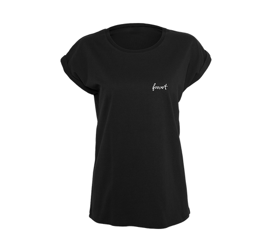 Tricou Dama Forvert Santa Maria Negru Dama Brandit - Stil Urban Relaxat