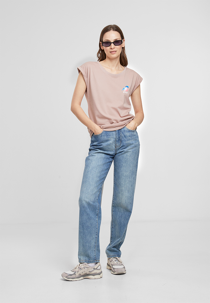 Tricou Dama Forvert San Luis Duskrose Dama Brandit - Stil si Confort Urban