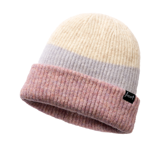 Caciula Forvert Loveland Strip 3 Tones Stripe Blue Rosè Beige Brandit - Stil si Caldura Urbana