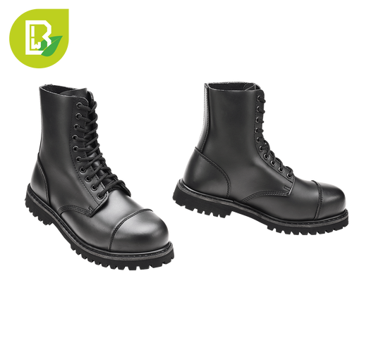Bocanci Vegantom 10 Eyelet Negru Brandit - Durabilitate Tactică
