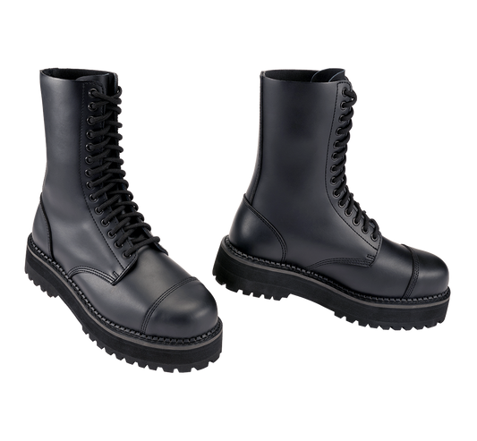 Bocanci Plateau Phantom 14 Eyelet Negru Brandit - Stil Urban Robust