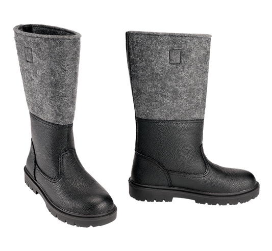 Cizme Militare Germane Filz Black Anthracite Brandit - Caldura si Mobilitate