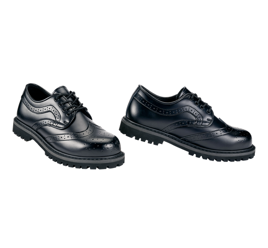 Pantofi Budapester Phantom 4 Eyelet Negru Brandit - Robustete Urbana
