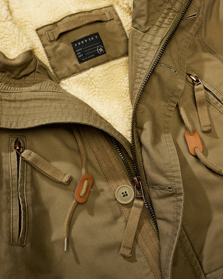 Parka Forvert Fiss women Olive Dama Brandit - Caldura Optima
