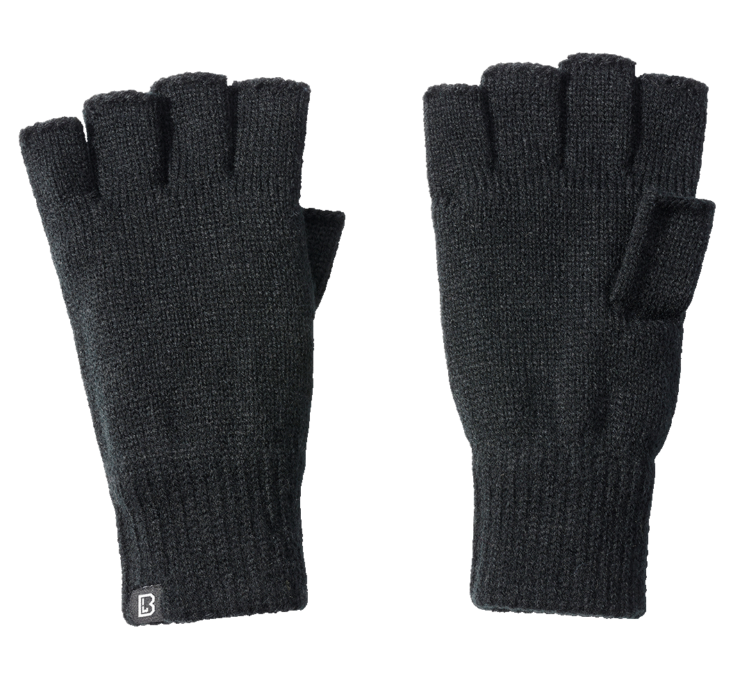 Manusi Finger Stall Negru Brandit - Precizie Tactica