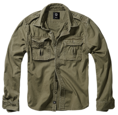 Cǎmașǎ Vintage Long Sleeve Olive Brandit - Stil Si Rezistență