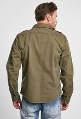 Cǎmașǎ Vintage Long Sleeve Olive Brandit - Stil Si Rezistență