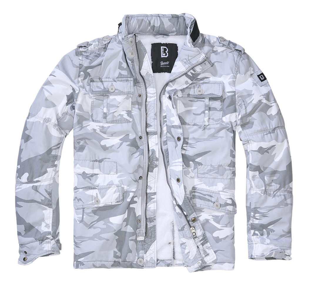 Jacheta Britannia Winter Blizzard Camo