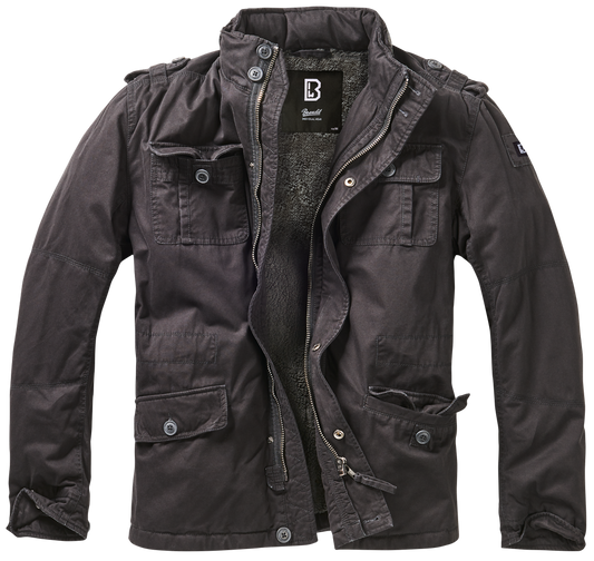 Geaca Britannia Winter Negru Brandit - Caldura si Durabilitate
