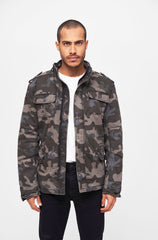 Geaca Britannia Winter Dark Camo Brandit - Caldura si Mobilitate