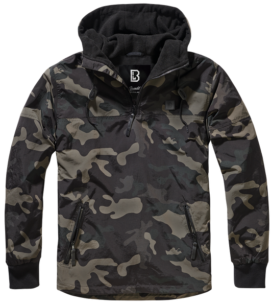 Geaca de Vant Luke Dark Camo Brandit - Protectie Esentiala