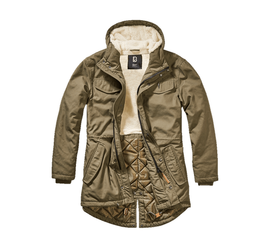 Veston Marsh Lake Teddyparka Olive Brandit - Caldura si Rezistenta