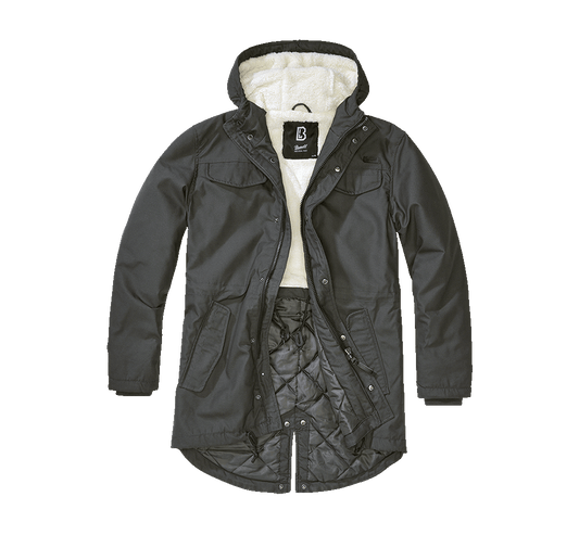 Veston Marsh Lake Teddyparka Anthracite Brandit - Caldura si Stil Urban