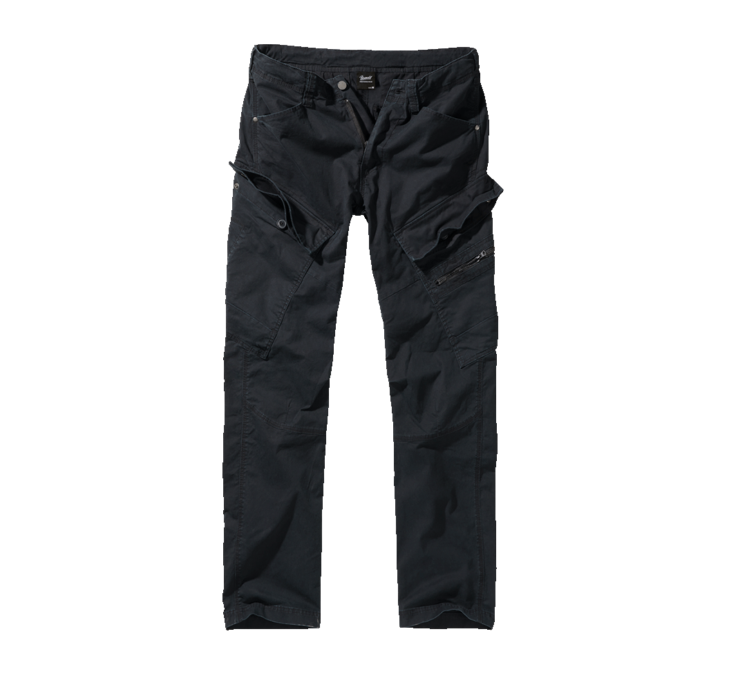 Pantaloni Adven Slim Fit Negru Brandit - Libertate de Miscare