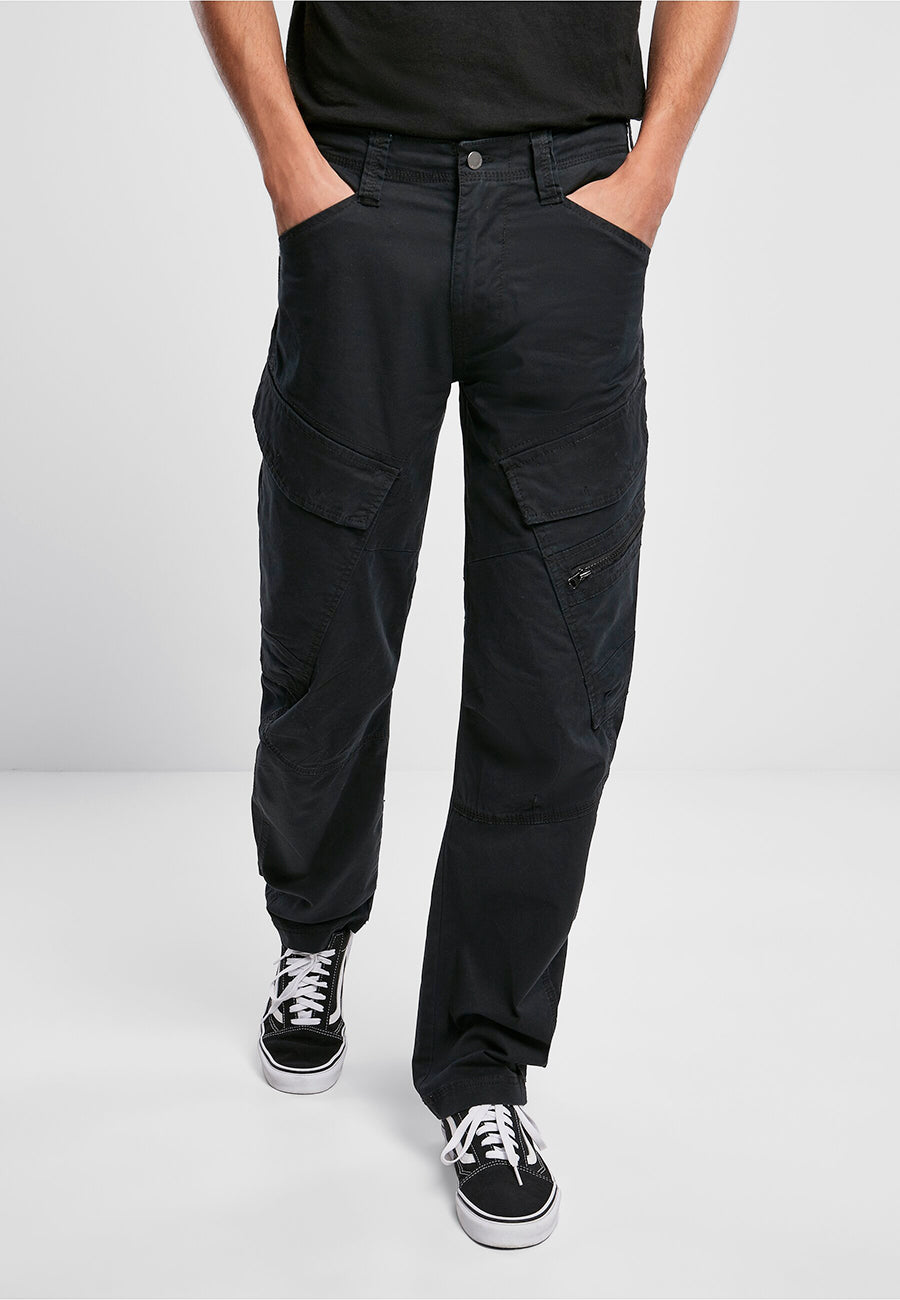 Pantaloni Adven Slim Fit Negru Brandit - Libertate de Miscare