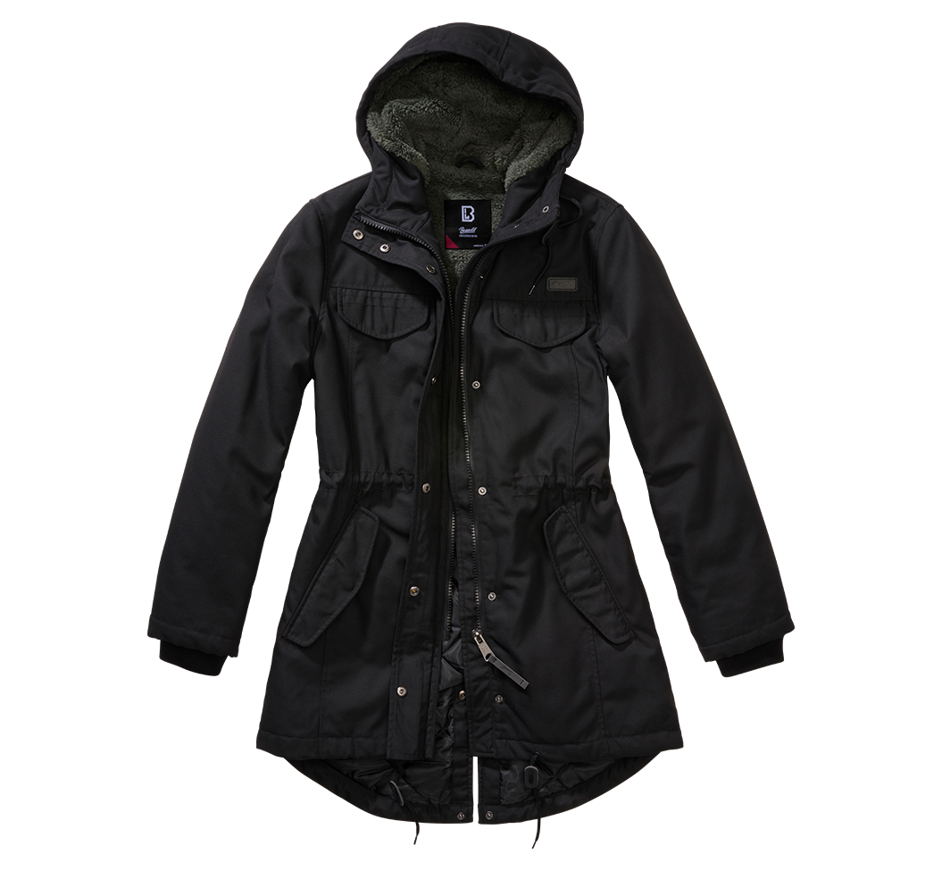 Parka Marsh Lake Negru Dama Brandit - Caldura si Stil Urban