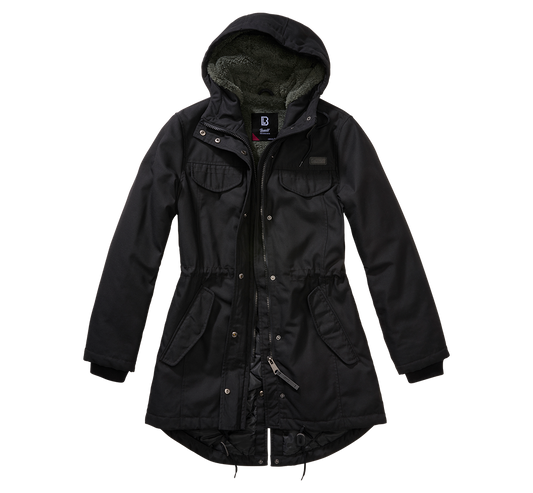 Parka Marsh Lake Negru Dama Brandit - Caldura si Stil Urban