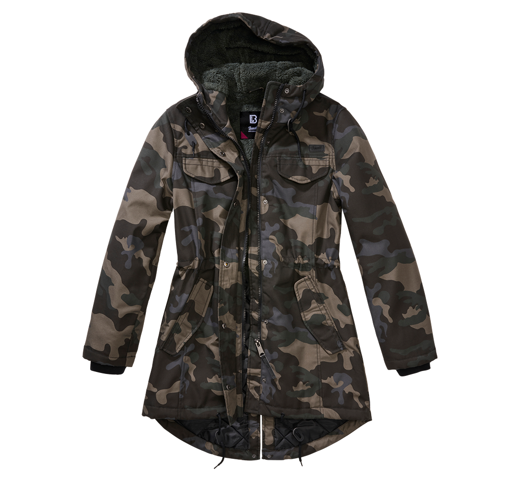 Parka Marsh Lake Dark Camo Dama Brandit - Caldura si Stil Activ