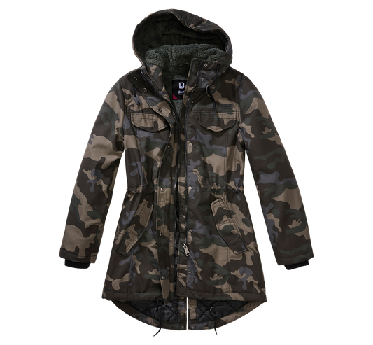 Parka Marsh Lake Dark Camo Dama Brandit - Caldura si Stil Activ