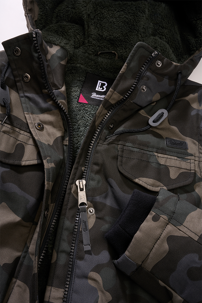 Parka Marsh Lake Dark Camo Dama Brandit - Caldura si Stil Activ