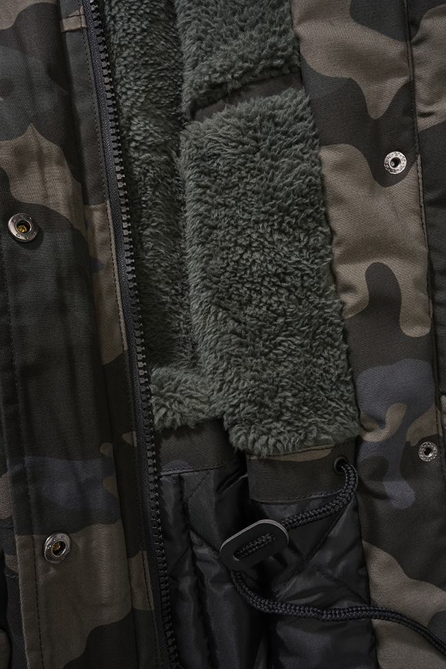Parka Marsh Lake Dark Camo Dama Brandit - Caldura si Stil Activ