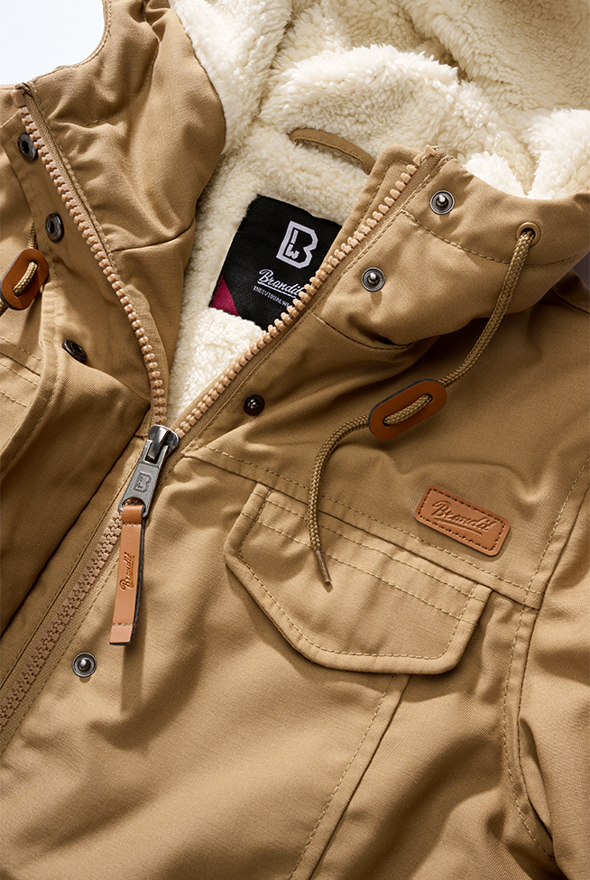 Parka Marsh Lake Camel Dama Brandit - Caldura si Stil Urban