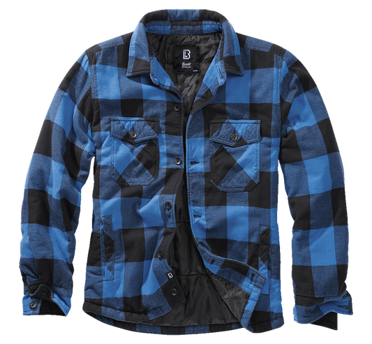 Camasa Lumber Black/Blue Gingham Brandit - Caldura si Stil Autentic