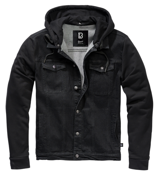 Geaca Cradock Denim Negru Brandit - Stil Urban Robust