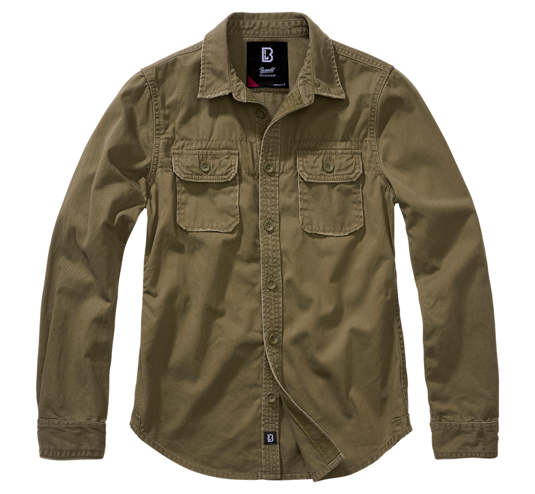 Tricou Vintage Long Sleeve Olive Dama Brandit - Stil si Durabilitate