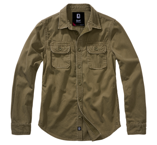 Tricou Vintage Long Sleeve Olive Dama Brandit - Stil si Durabilitate