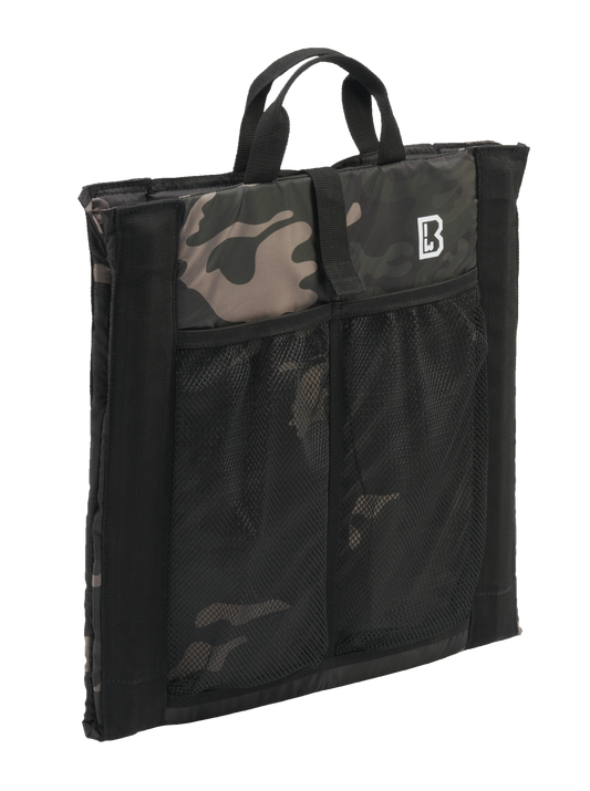 Scaunel Pliabil Dark Camo Brandit - Portabilitate Maximă