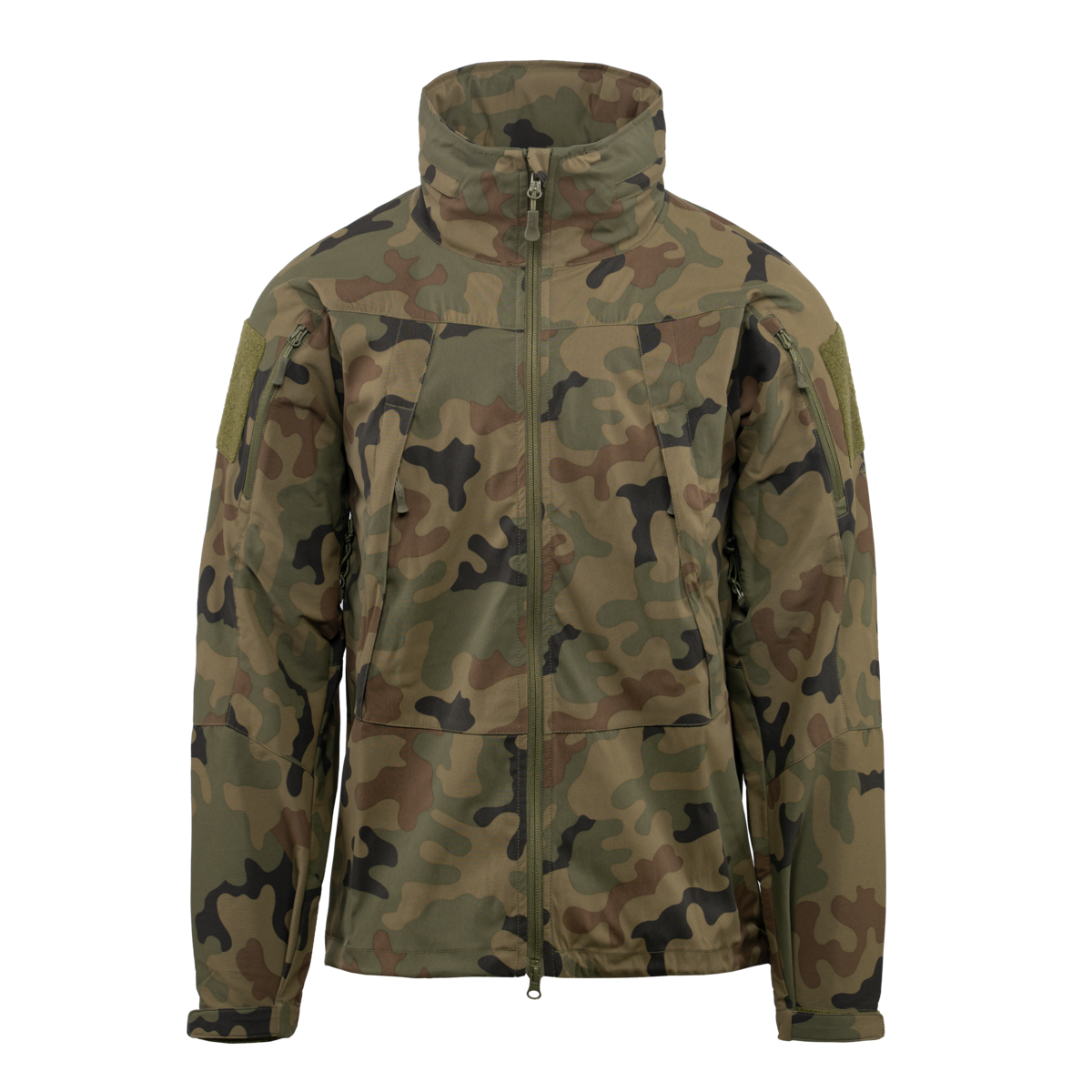 Jachetă Softshell Trooper Mk2 Helikon-Tex PL Woodland – StormStretch, 145 g/m² - poza 1