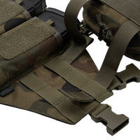 Chest Rig Chicom Helikon-Tex Woodland – Cordura 500D, 3 Buzunare Încărcătoare - poza 9