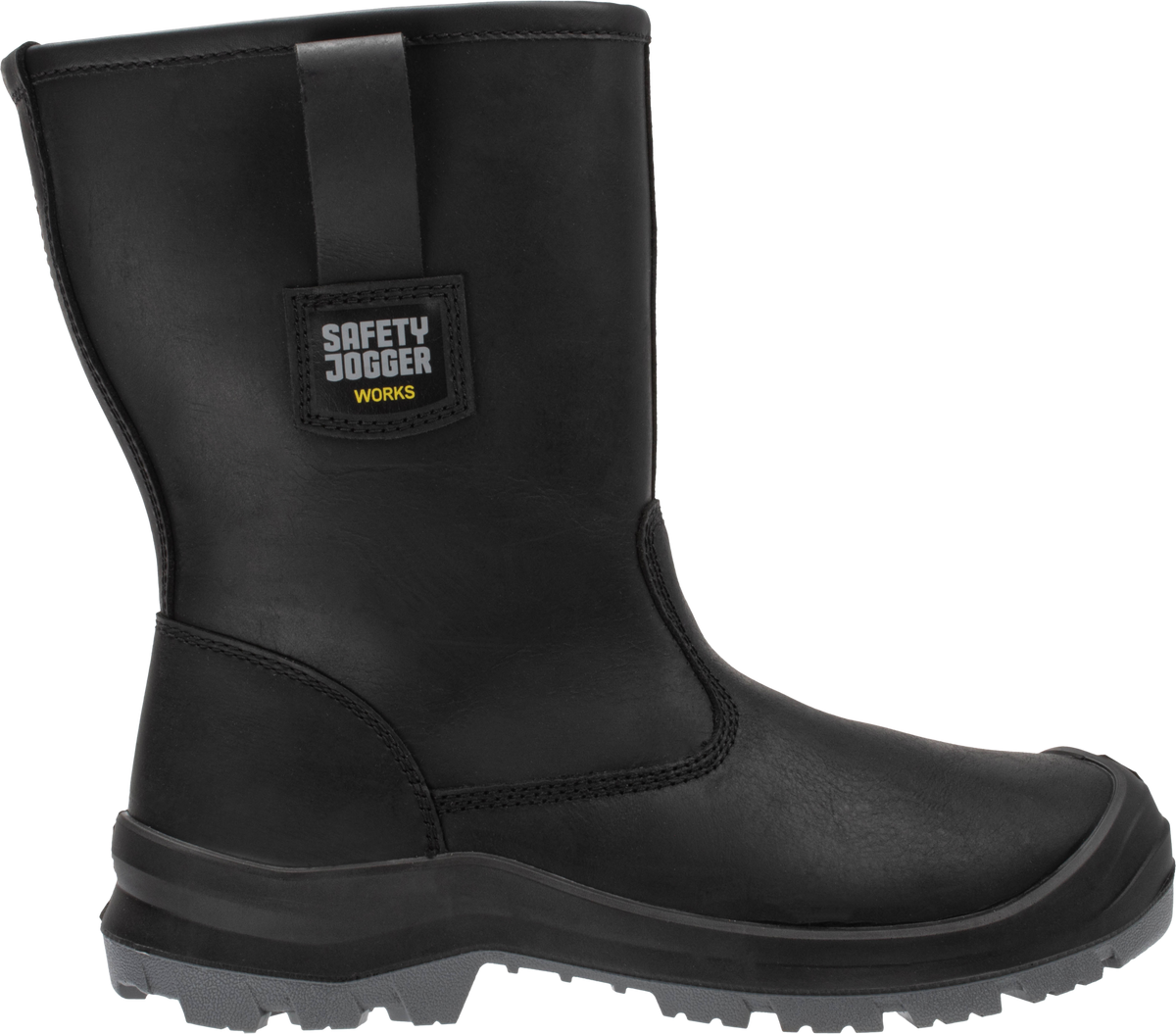 Cizmă de Protecție Alaska S3 Safety Jogger Neagră – Bombeu Oțel, Piele - poza 4