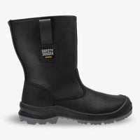Cizmă de Protecție Alaska S3 Safety Jogger Neagră – Bombeu Oțel, Piele - poza 1